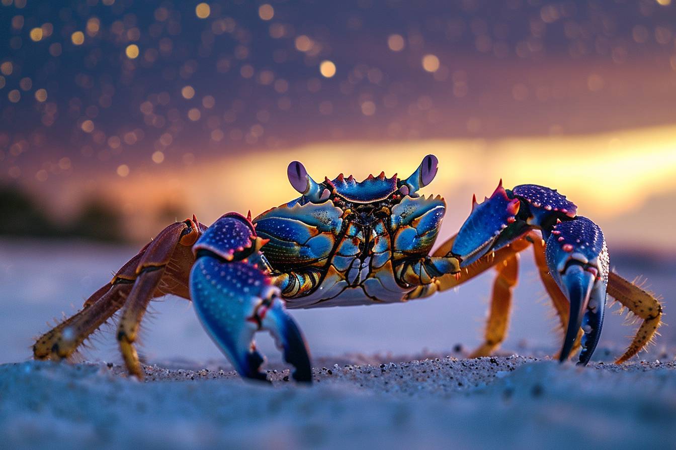 Où peut-on observer les crabes de terre ?